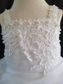 Witte communie jurk  bruidsmeisjes Lisa