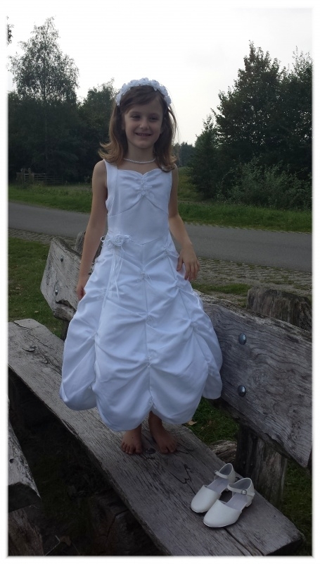 Resoneer Herstellen kiezen Anne fleur Communie jurk Maat 122 | Bruidsmeisjes- Communie Maat 92 - 182 |  Hello4kids gelegenheidskleding voor kinderen - ceremonie kleding -  doopkleding