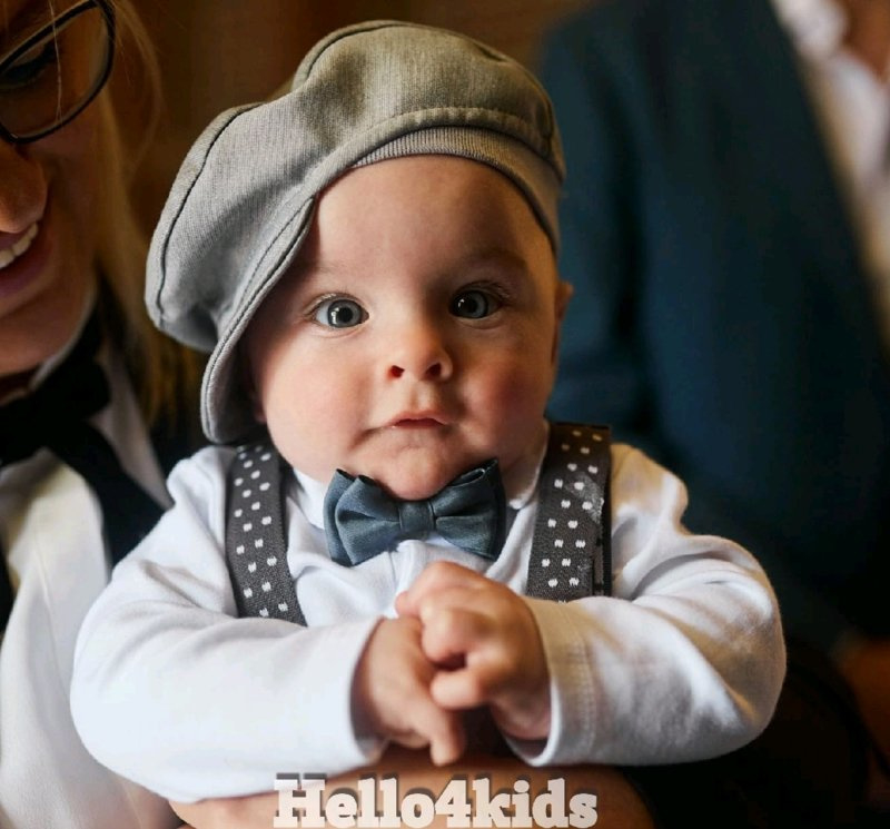 baby peuter Petje met klep (flat cap) | strikjes - dasjes- petjes - bretels | Hello4kids gelegenheidskleding kinderen - ceremonie kleding - doopkleding