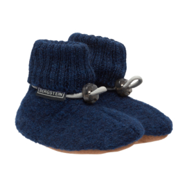 Bergstein cozy slofjes, donker blauw