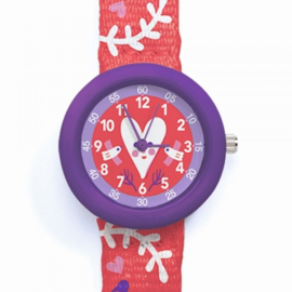 Kinderhorloge "hart", Djeco