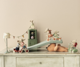 Maileg, tricycle mouse big brother with backpack
