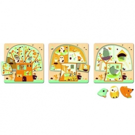 Puzzel Chez-nut, 2+ Djeco