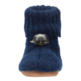 Bergstein cozy slofjes, donker blauw