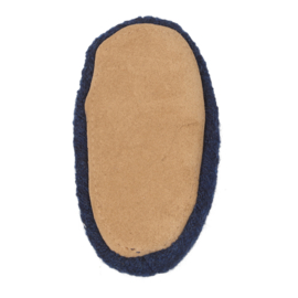 Bergstein cozy slofjes, donker blauw