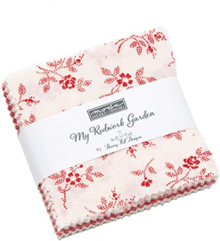 My Redwork Garden -Bunny Hill Designs- minicharmpack