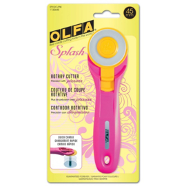 OLFA Rotary Cutter - Pink      45 MM