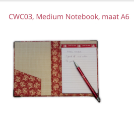 CWC03 - Medium notitieboek, maat A6