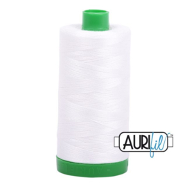 Aurifil Garen WHITE nr. 2024