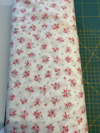 Lecien Floral Collection - 606 off white met roosjes