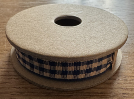 Donker blauw blokje