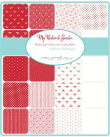 My Redwork Garden -Bunny Hill Designs- minicharmpack