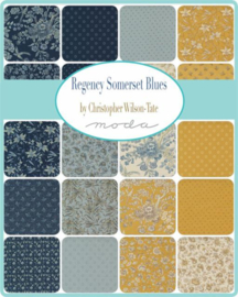 REGENCY SOMERSET BLUES- Christopher Wilson-Tate - mini charmpack