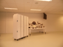 Prototype flightcase Barry Callebaut (chocolade fabriek)