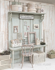 Brocante Paneel met Tafel