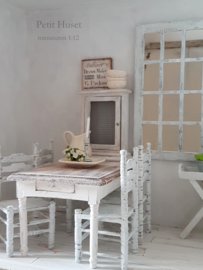 Zeer Brocante Eetkamerset