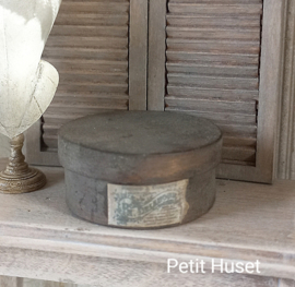 Lage Brocante Houten Hoedendoos