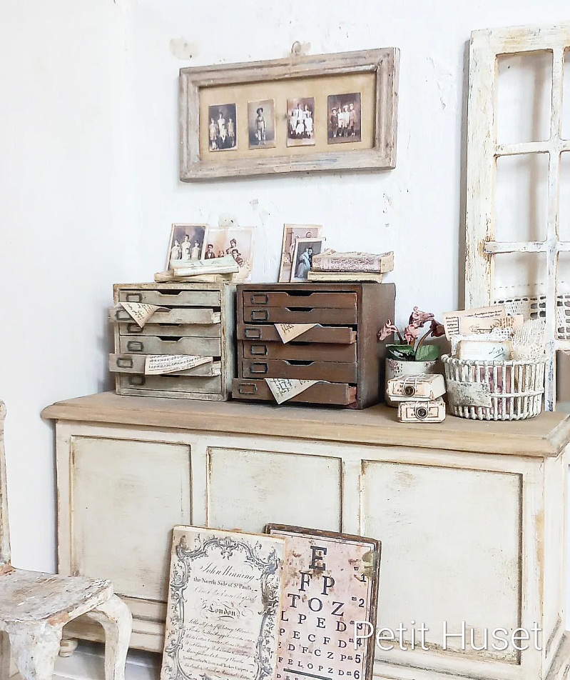 Brocante Atelier Ladenblokje