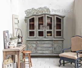 Brocante Vitrinekast