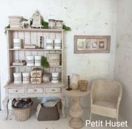 Brocante Pot met Losse Deksel en Etiket