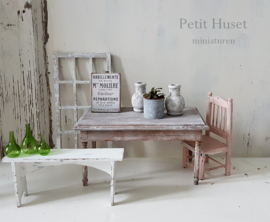 Oude Shabby Eettafel