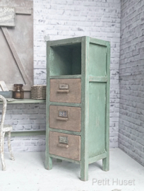 Brocante Oude Archiefkast