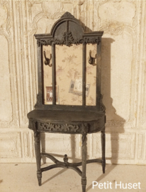 Brocante Zwarte Hal Tafeltje