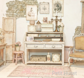 Brocante Sidetable met Opzet