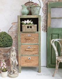 Landelijk Brocante Ladenkastje