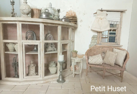 Brocante "Rieten" Bankje