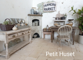Brocante Sidetable met Laden