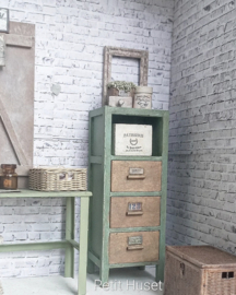 Brocante Oude Archiefkast