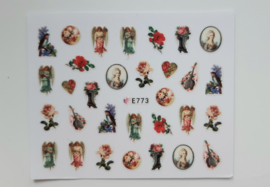 Victoriaanse Decals 773
