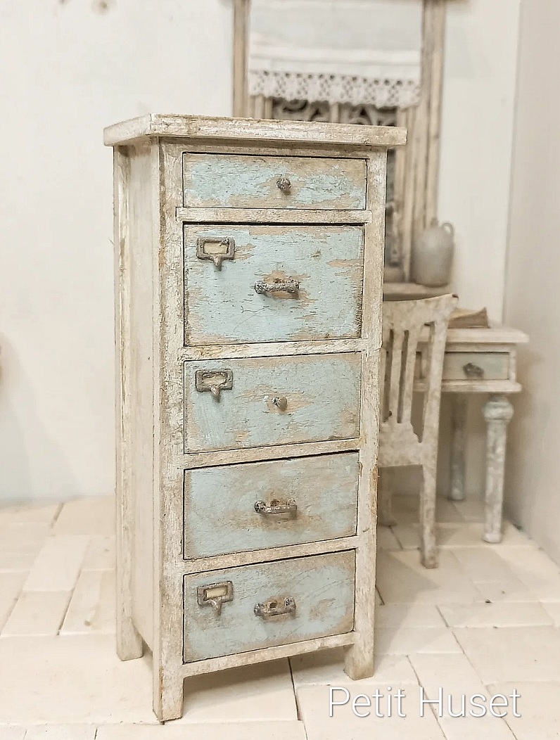 Oude Houten Archiefkast
