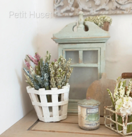 Witte Houten Pot