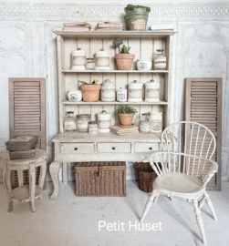 Brocante Apothekers Pot met Losse Deksel