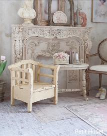 Brocante Kinder Stoeltje met Klep