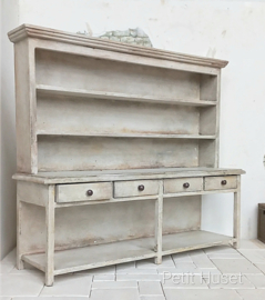Zeer Brocante Open Buffet/Winkel Kast