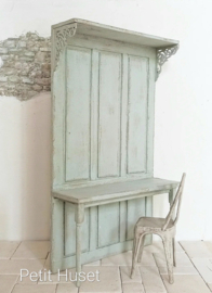 Brocante Wandpaneel met Tafel