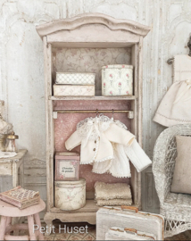 Brocante Romantische Hang/Leg Kast