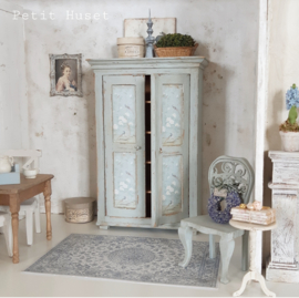 Bijzondere Hoge Brocante Kast
