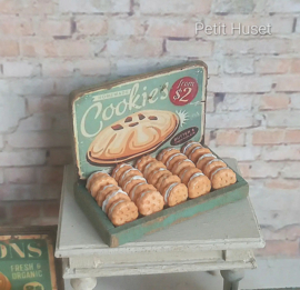 Vintage Winkel Display met Koekjes