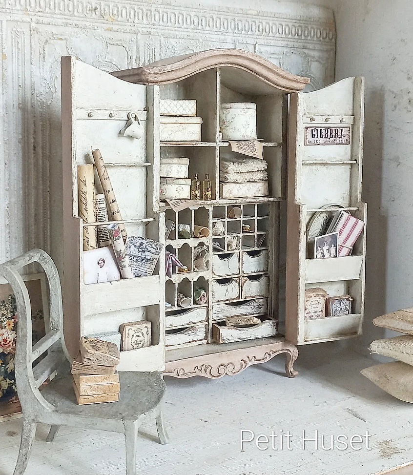Brocante Hobby/Snuiserijen Kast.