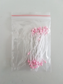 Meeldraadjes Roze 3 mm