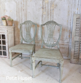 Brocante Gustaviaanse Stoel