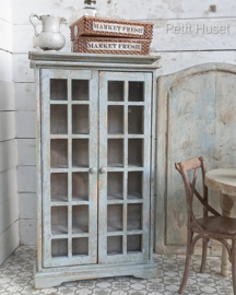 Landelijke Brocante Vitrinekastje