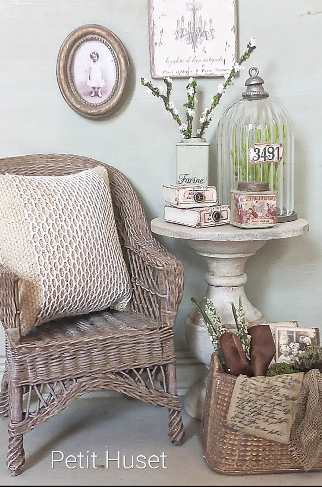 Brocante Lijstje met Oude Foto