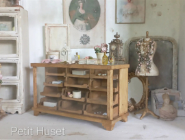 Antieke Fournituren Display Toonbank
