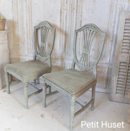 Brocante Gustaviaanse Stoel