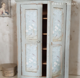 Bijzondere Hoge Brocante Kast